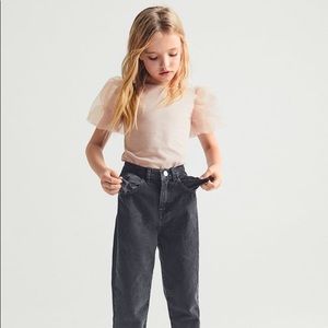 Kids mom fit jeans